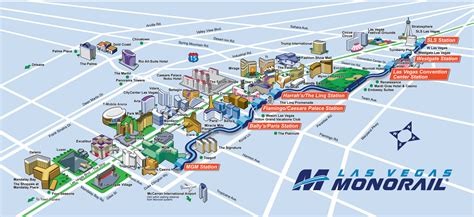 las vegas monorail map